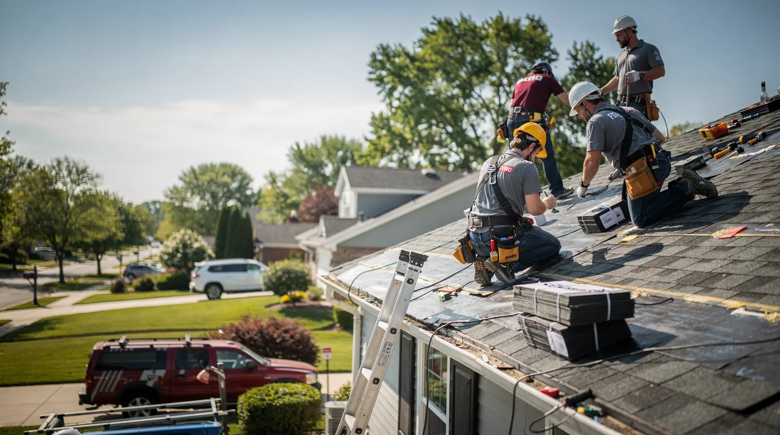 Roof Repair in Cooksville, IL around you